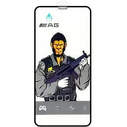 Захисне скло 5D Anti-static Matte (тех.пак) для Apple iPhone 11 Pro / X / XS (5.8) Чорний