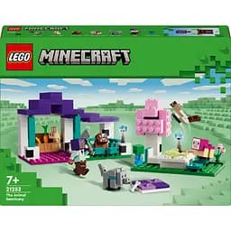 Конструктор LEGO Minecraft Притулок для тварин 206 деталі (21253)