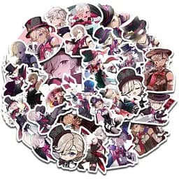 Стікерпак набір наклейок G-Toys Genshin Impact Lini 45 шт. (SP GI LN 01)