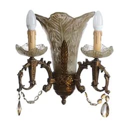 Бра Brille 2259/CR-105W/3 настінне накладне бароко свічка