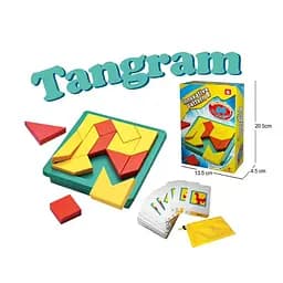 Розвиваюча логічна гра Танграм XS977-54, в коробці 13,5*4,5*20,5 см (6968072240509)