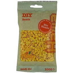 Термомозаїка Hama Набір світло-жовтих біо-намистин Midi 5+ 1000 шт.