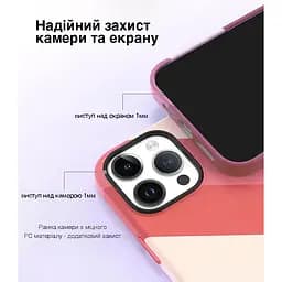 Чохол Vokamo MagSafe для iPhone 15 з магнітом Pink (NVK010808) - мініатюра 4