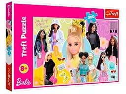 Пазли "Твоя улюблена Барбі" 300 елементів 23025 Trefl, в коробці (5900511230253)