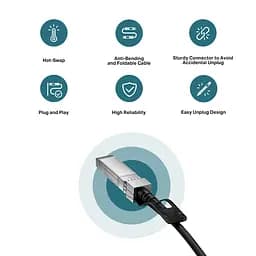 TP-Link Кабель Direct Attach SFP+ Cable for_10 Gigabit connections Up to 1m - мініатюра 6