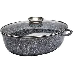 Гусятниця Edenberg EB-4603 8 л овальна з мармуровим покриттям