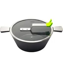 Алюминиевая кастрюля Gipfel Supreme с крышкой 28 см 5 л (2658)