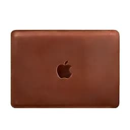 Шкіряний чохол BlankNote для MacBook 15-16 Світло-коричневий - мініатюра 4