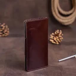 Шкіряне портмоне Shvigel 18х8.5х1 см acs0016094 - мініатюра 7