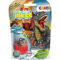 Ароматна бомбочка для ванни з іграшкою Inkee Динозаври 35597