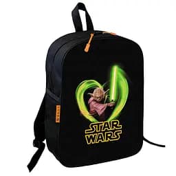 Рюкзак шкільний дитячий 36х27см майстер Йода «Star Wars» з принтом для хлопчика (00666)