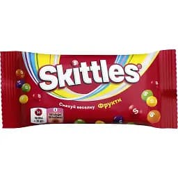 Упаковка драже Skittles Фрукти 38 г x 14 шт