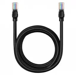 Кабель патч-корд RJ45 Baseus High Speed ​​CAT5 Gigabit Ethernet Cable (Round Cable) 3m B00133206111-04 Black