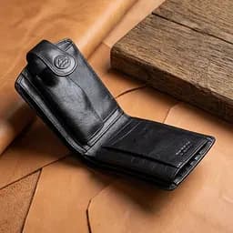 Чоловіче портмоне Tony Perotti Accademia 1471 nero (90591) Чорне - мініатюра 5