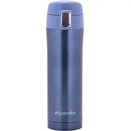 Термос Kamille из нержавеющей стали 0.45 л синий (KM-2088-BL)