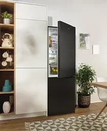 Холодильник Gorenje 185х60х60см 2 двері 204(96) л А++ NoFrost+ LED дисплей чорний (NRK6192ABK4) - мініатюра 6