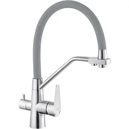 Смеситель для кухни с подключением к фильтру Kroner KRP Edelstahl Klassisch - ESG03817GRA CV027937 Нержавеющая сталь