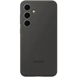 Оригинальный силиконовый чехол Samsung Silicone Case для Samsung Galaxy S24 FE Black (EF-PS721CBEGWW)