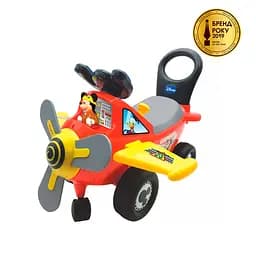 Толокар Kiddieland Літак пілота Міккі червоний (053561) - мініатюра 4