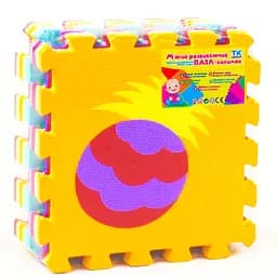Массажный коврик-пазл НК 008 развивающий и безопасный для малыша