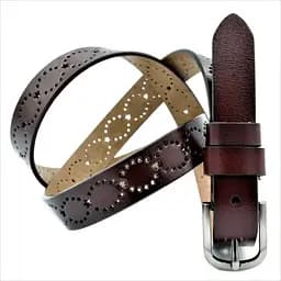 Ремінь шкіряний Weatro жіночий 115х2,5 см acs0013443