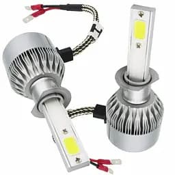 Лампа автомобильная LED C6 H1 диодная лампа для автомобиля Silver (av199)