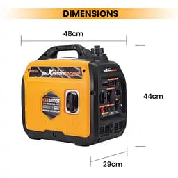 Інверторний генератор maXpeedingrods MXR3800DF 2800W / 3200 W  - мініатюра 4