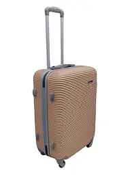 Валіза середня M ABS-пластик Milano bag 004 66×44×28,5см 75л Шампань - мініатюра 2