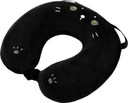 Подушка для шиї Ardesto Travel Black Cat 30х30 см чорна (ART3033NEP) - мініатюра 3
