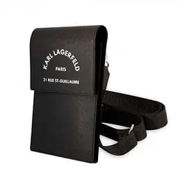 Чехол Karl Lagerfeld Saffiano Rue Saint Guillaume Black