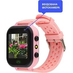Smart Watch AmiGo GO009 Camera+Led Pink UA UCRF - мініатюра 2