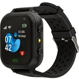 Детские умные часы Amigo GO009 Camera+LED WIFI Black