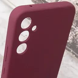 Чохол Silicone Cover Lakshmi Full Camera (AAA) для Samsung Galaxy S23 FE Бордовий / Plum - мініатюра 6