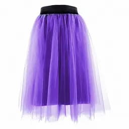 Юбка длинная с фатином S-M