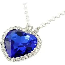 Кулон Серце Океану Титанік Titanic TТ 8.5 синій