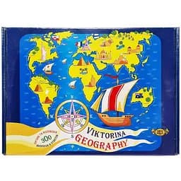 Настольная игра Географическая викторина Мастер MKL1004 от 10 лет