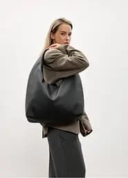 Сумка жіноча Sambag HOBO L чорний 34 х 37 х 16 см (53300001) - мініатюра 3