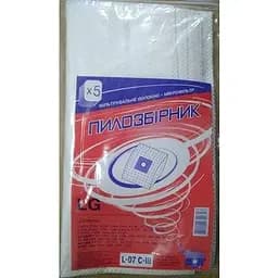 Мішки для пилососу LG Storm Extra, Turbo Storm, Слон L-07 C-3 (5 штук в упаковці) 5231FI2024H - мініатюра 9