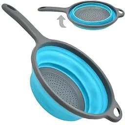 Друшляк-трансформер з ручкою Stenson МН-3826S blue (35219)