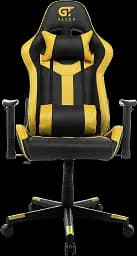 Геймерське крісло GT Racer чорне з жовтим (X-2527 Black/Yellow) - мініатюра 3