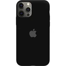 Чохол-накладка Toto Silicone Full Protection Case Apple iPhone 12 Pro Max Black - мініатюра 2