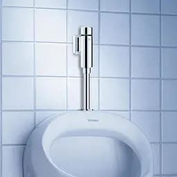 Змивний пристрій для пісуару натискний Grohe Rondo 37339000, Хром - мініатюра 4