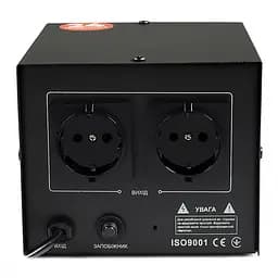 Стабілізатор напруги Gemix GX-501D 500 ВА/350 Вт цифрові індикатори пластиковий корпус - мініатюра 3