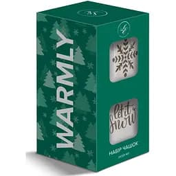 Чашка Limited Edition NY Warmly Green Grey 2 шт. х 320 мл (TRSC-BH5019-M02) - мініатюра 4