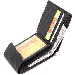 Портмоне унісекс з ланцюжком Vintage 11х9х1 см acs0016981 - мініатюра 3