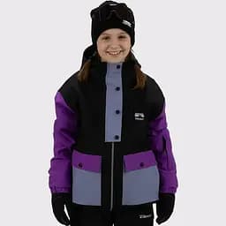Куртка детская Rehall Stussy Junior 2026 164 Черный-Фиолетовый