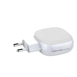 Адаптер LDNIO Type-C to Lightning Cable A3510Q |2USB/1Type-C, QC/PD, 3A/28.5W| - мініатюра 4