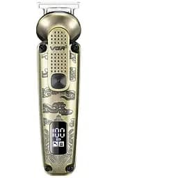 Машинка для стрижки VGR V-095, 3 в 1, 16 насадок, LED display золотиста