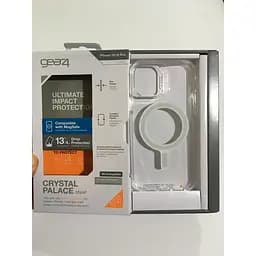 Чохол прозорий протиударний Gear4 Crystal Palace MagSafe для Apple iPhone 12 Pro (6.1") Clear - мініатюра 4