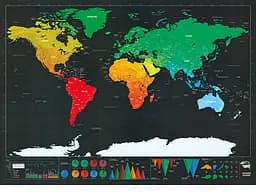 Скретч карта світу Scratch My Map - мініатюра 3